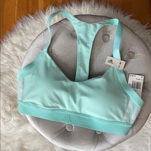Aqua adidas sports bra